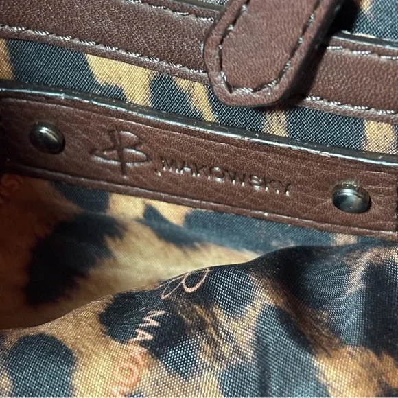B. Makowsky Y2K Women’s Brown Shoulder Bag